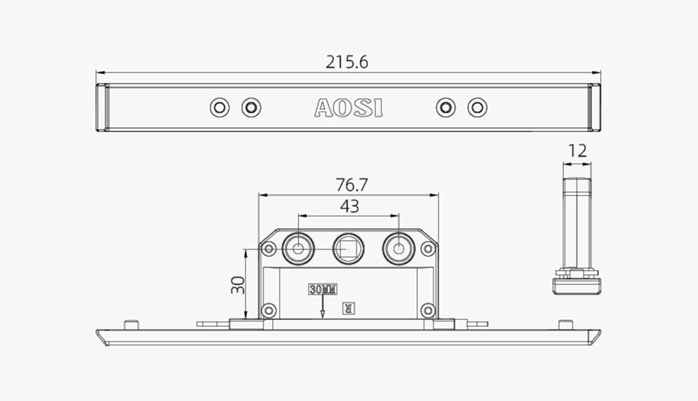 窗（chuāng）紗一體（不鏽鋼）係列  30雙（shuāng）向傳動盒  型號AS-B228.jpg
